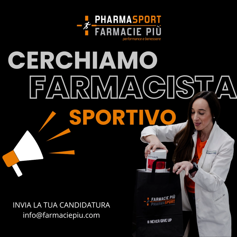 Cerchiamo Farmacista Sportivo