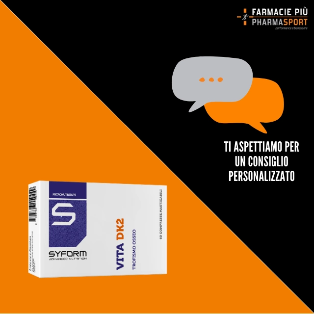 Sostieni le difese immunitarie, le ossa e i muscoli con le Vitamine D e K2!