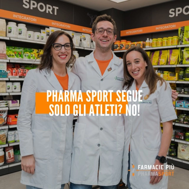 Pharma sport segue solo gli atleti? No!