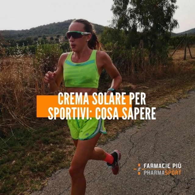 Crema solare per sportivi: cosa sapere
