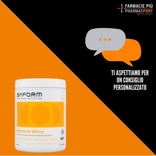 Oggi vi parliamo di uno dei prodotti più amati in Pharma Sport, le proteine Diamond Whey di Syform